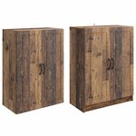 vidaXL Ensemble de Meubles 2 Pièces Bois d'ingénierie