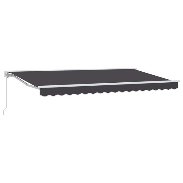 vidaXL Cadre d'auvent Anthracite 400 x 200 cm