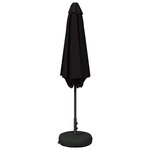 vidaXL Parasol de jardin avec base 270 x 270 cm Polyester