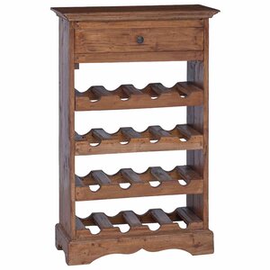 vidaXL Étagère à vin Bois de Mahogany Massif