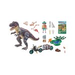 PLAYMOBIL 71524 - Dinos Explorateur avec moto et tyrannosaure