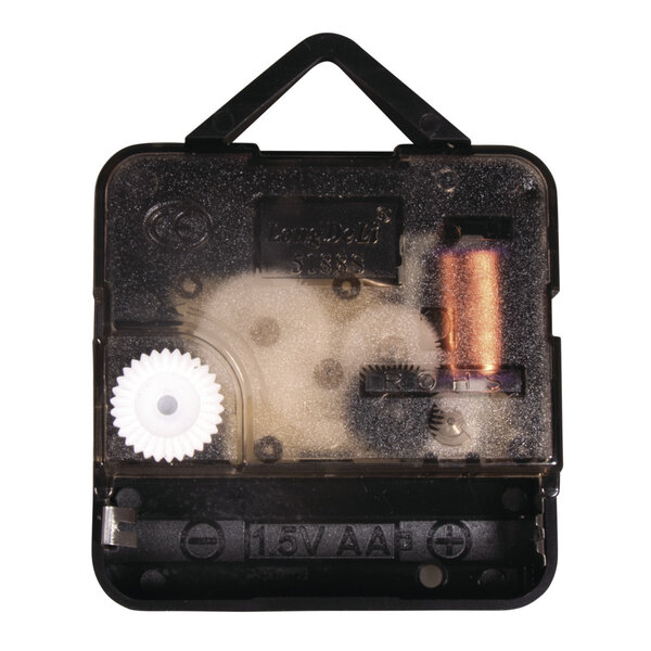 Mouvement d'horlogerie quartz  7 6mm ø  axe de 12mm  assemblé  1 pce.
