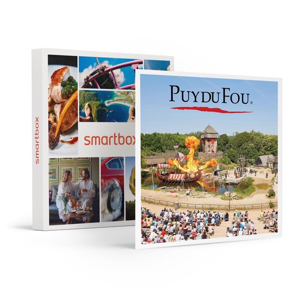 SMARTBOX - Coffret Cadeau Billets Puy du Fou 2026 - 2 jours pour 2 adultes et 2 enfants - Multi-thèmes