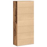 vidaXL buffet vieux bois 80x35x180 cm Bois d'ingénierie