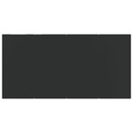 vidaXL Ensemble à manger de jardin 5Pièces Marron Résine tressée