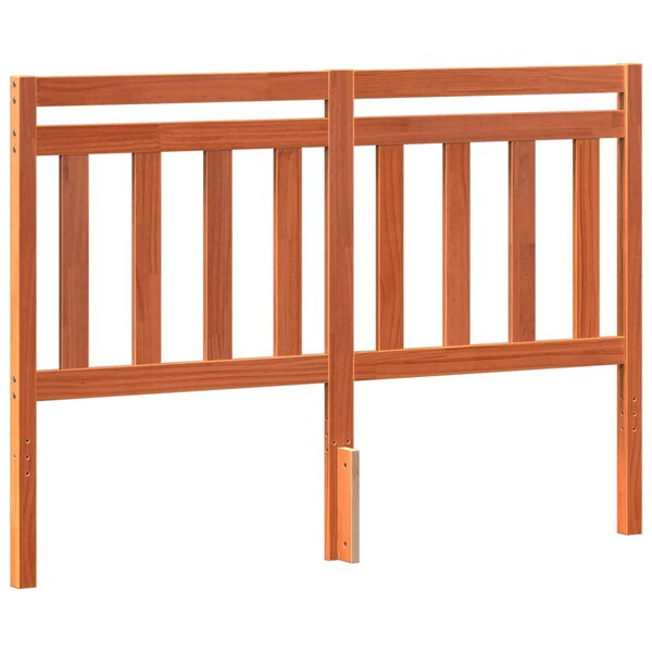 vidaXL Tête de lit avec tête de lit Cire marron 155 5 x 100 cm
