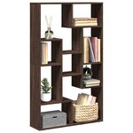 vidaXL Bibliothèque chêne marron 72x20x120 cm bois d'ingénierie