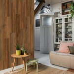WallArt Planches aspect de bois 30Pièces GL-WA28 chêne naturel brun selle