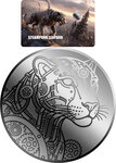 Pièce de monnaie en Palladium 12 Dollars g 0.031 (1/1000 oz) Millésime 2026 STEAMPUNK LEOPARD 1/1000 (PRÉCOMMANDE)
