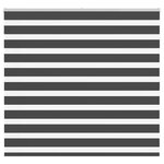 vidaXL Store zèbre noir 155x100 cm largeur du tissu 150 9 cm polyester