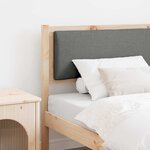 vidaXL Tête de lit Autre Marron 100 cm Bois massif en pin