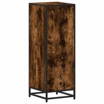 vidaXL Armoire de bain chêne fumé 35x37 5x100cm bois d'ingénierie