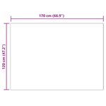 vidaXL Tapis en fausse Tafalla Beige 120 x 170 cm Polyester