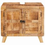 vidaXL Cabinet de salle de bain avec étagère avec stockage avec porte