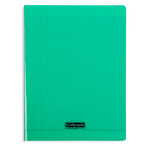 Cahier Polypro 8000 Grands Carreaux séyès 96 pages 24x 32cm vert x 10 CALLIGRAPHE