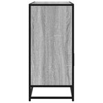 vidaXL Buffet sonoma gris 100x35x76 cm bois d'ingénierie