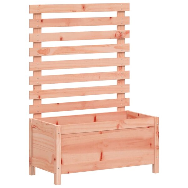 vidaXL Jardinière avec support 79x39 5x114 cm bois massif douglas