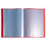 Protège-documents Pp Recyclé Semi-rigide 100 Vues Opak - Couleurs Assorties - X 15 - Exacompta