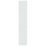 vidaXL Armoire de rangement mince blanc 50x42 5x225 cm