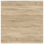 vidaXL Table basse avec tiroirs chêne sonoma 70 5x70x40 cm