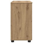 vidaXL Cabinet de salle de bain chêne artisanal 76 5 x 35 x 64 cm