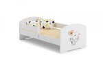 Lit enfant LUK BAR 160x80 elephant avec matelas