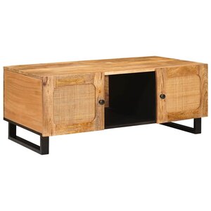vidaXL Table basse Chêne artisanal 100 x 54 x 40 cm