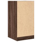 vidaXL Armoire apothicaire chêne marron 40x41x77 5cm bois d'ingénierie