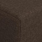 vidaXL Canapé-lit pliable Taupe 120 x 60 x 49 cm Tissu