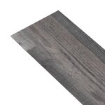 vidaXL Dalles de plancher PVC 5 02 m² 2 mm autoadhésif bois industriel