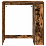 vidaXL Armoire pour machine à laver Chêne fumé 87 x 60 x 89 cm