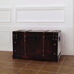 vidaXL Coffre vintage de rangement bois 66 x 38 x 40 cm