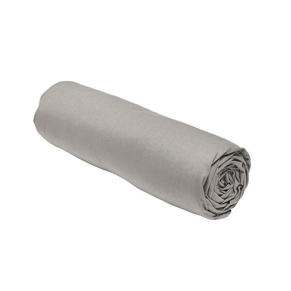 Drap housse - 140 x 190 cm uni - Dune