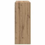 vidaXL Meuble mural Montage mural Chêne artisanal 69 5 x 34 x 90 cm