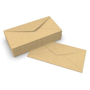 Lot de 100 enveloppe mouchetée 110x220 mm (dl)