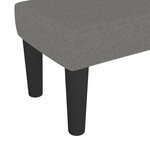 Banc banquette 70 x 30 x 30 cm tissu gris foncé 02_0010470