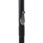 vidaXL Parasol de jardin avec base portable anthracite