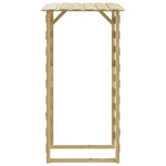 vidaXL Pergolas avec toits 6 Pièces 100x90x200 cm Bois de pin imprégné