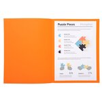 Paquet de 100 chemises 'JURA 250' en carte 240 grammes orange EXACOMPTA
