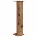 vidaXL Support de Plante 2 pièces Bois ancien 25 x 25 5 x 100 5 cm