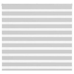 vidaXL Store zèbre gris clair largeur du tissu 150 9 cm polyester