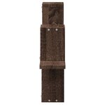 vidaXL Étagère murale chêne marron 104 5x10x43 cm bois d'ingénierie