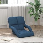vidaXL Chaise de sol réglable avec accoudoir