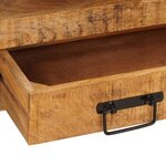 vidaXL Meuble sous-vasque de salle de bain avec tiroir avec étagère