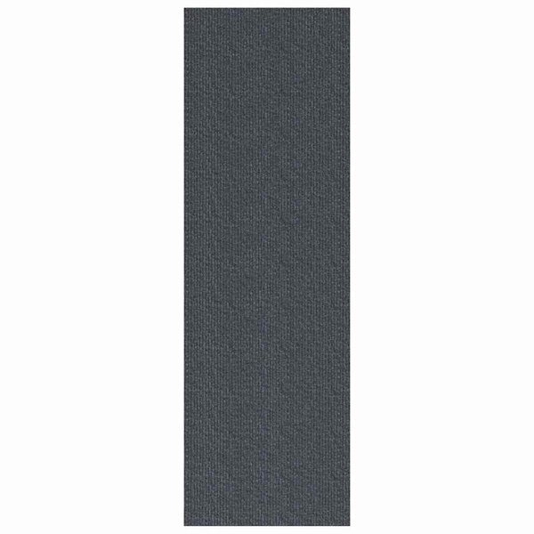 vidaXL Tapis Couloir Gris 80 x 250 cm tissu