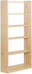 Bibliothèque gala en pin 6 tablettes
