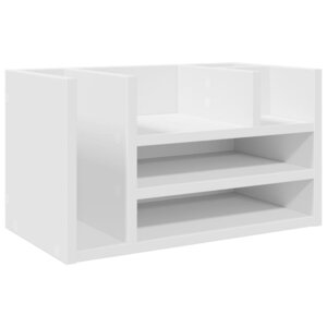 Organisateur armoire de bureau 44 5 x 24 x 25 cm bois d'ingénierie blanc 02_0043566