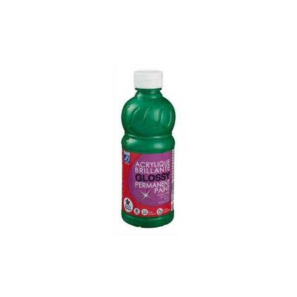 Flacon de 500ml Glossy Color& Co / Vert Brillant LEFRANC BOURGEOIS