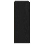 Armoire Murale vidaXL Chêne Noir 69 5x34x90 cm Bois Aggloméré