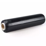 Film étirable manuel opaque noir - (450 mm x 270 M) - Carton de 6 bobines – Bulteau Systems